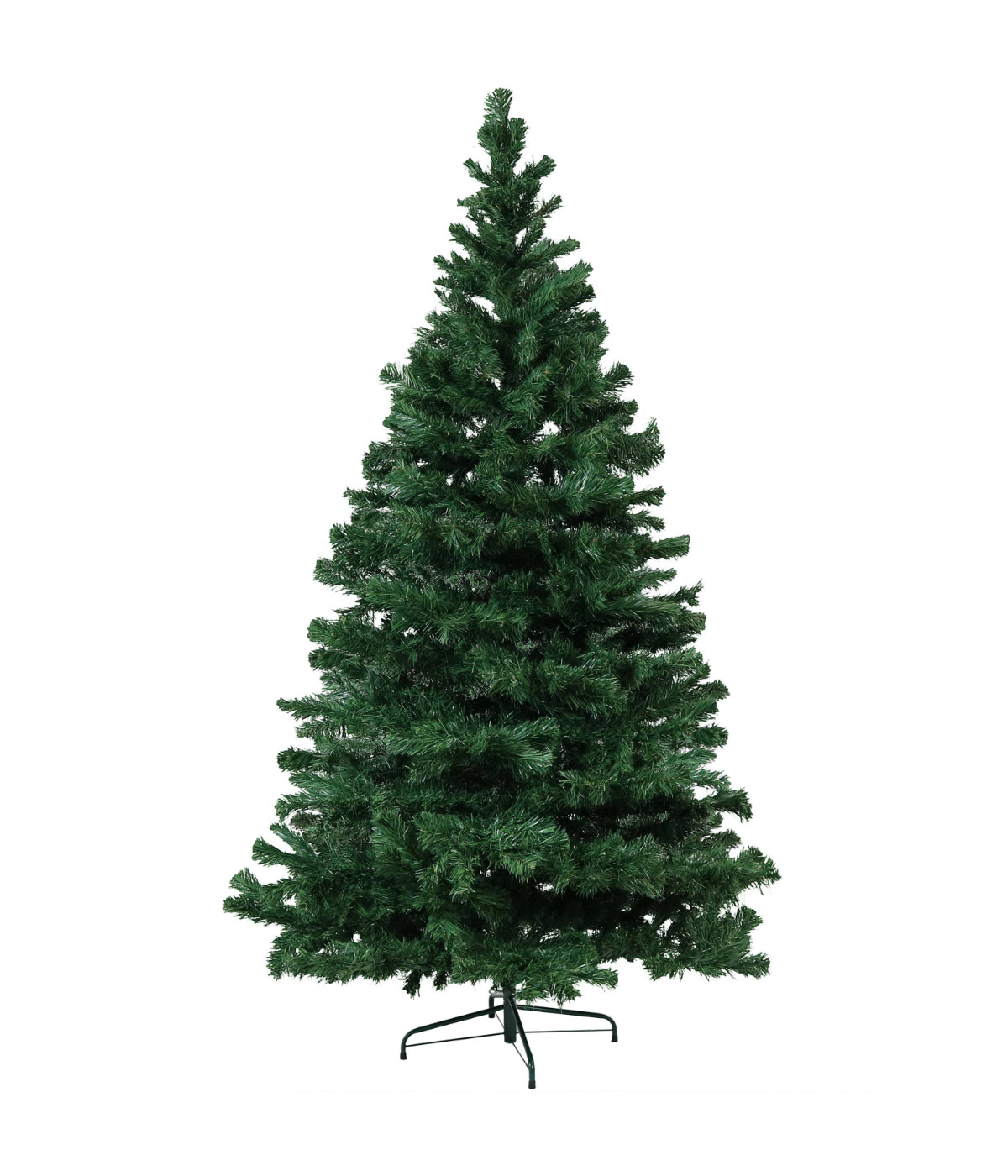  Sunnydaze Decor Canadian Pine Full Indoor Artificial Unlit Christmas Tree with Metal Stand - Green - Bonton