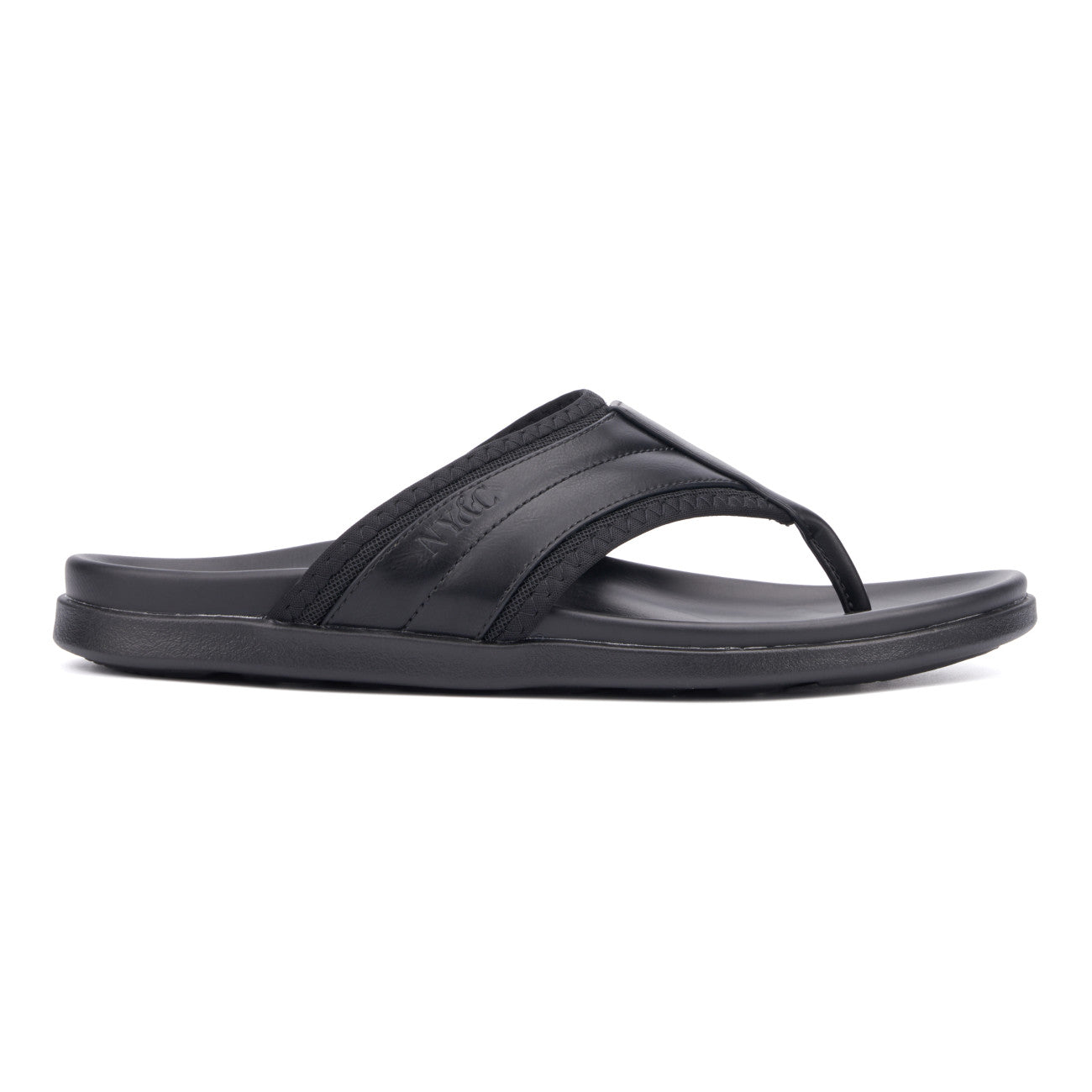  New York & Company Men's Maxx Flip-Flop Sandals - BLACK - Bonton