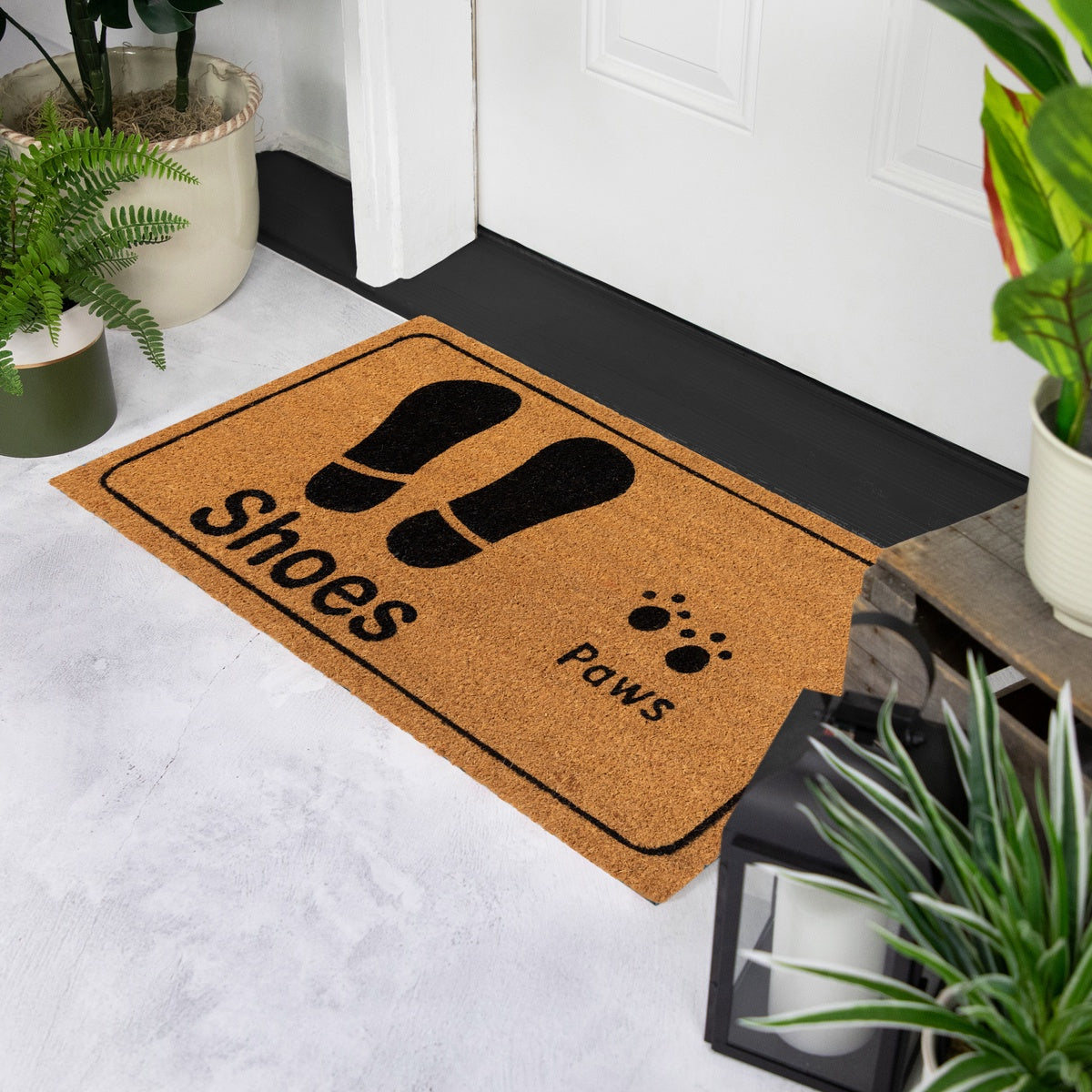  Northlight Shoe Prints and Paw Prints Doormat 18