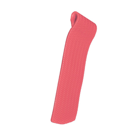 74-Inch Sofskin Coral Red Rippled Floating Swimming Pool Mattress