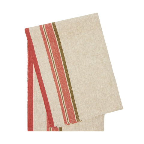 Antibes Natural Tea Towels, Set of 2