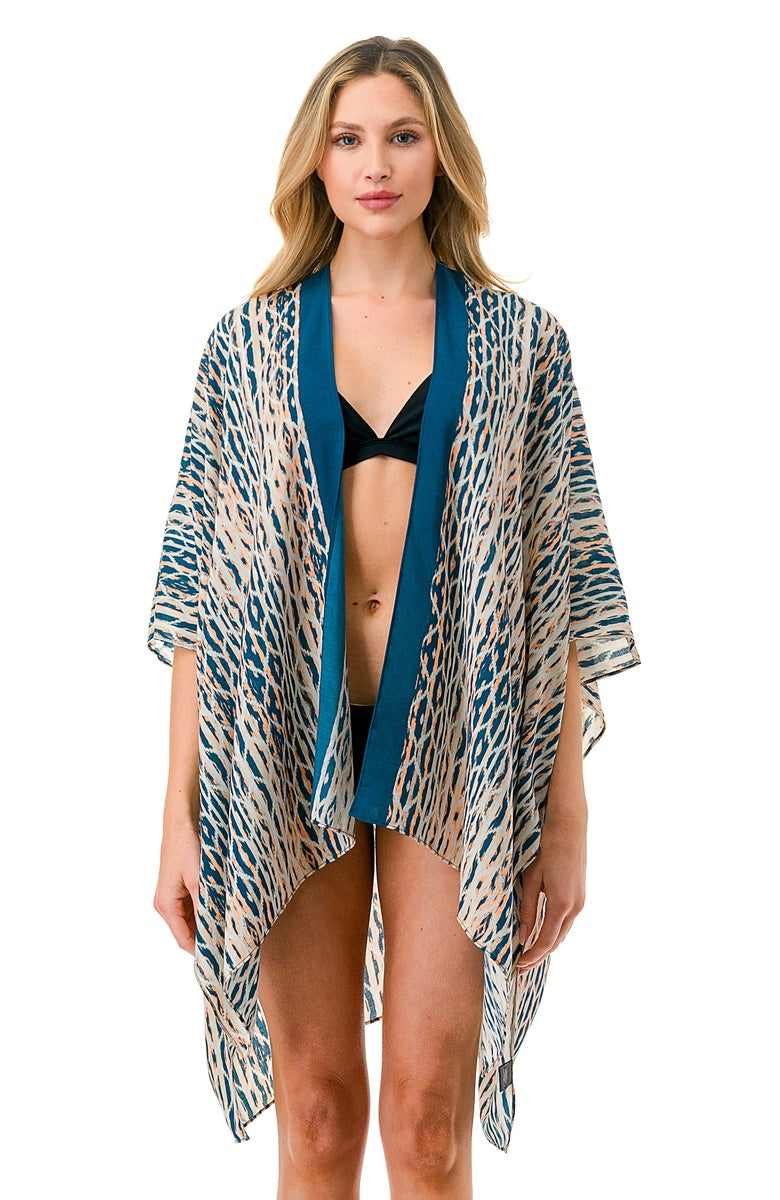  Marcus Adler The Vanessa Kimono - BLUE - Bonton