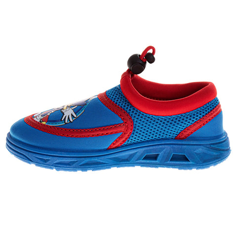 Josmo Sonic Water Shoes for Boys - Pool Aqua Socks Slip on Quick Dry (5-10 Toddlerss)