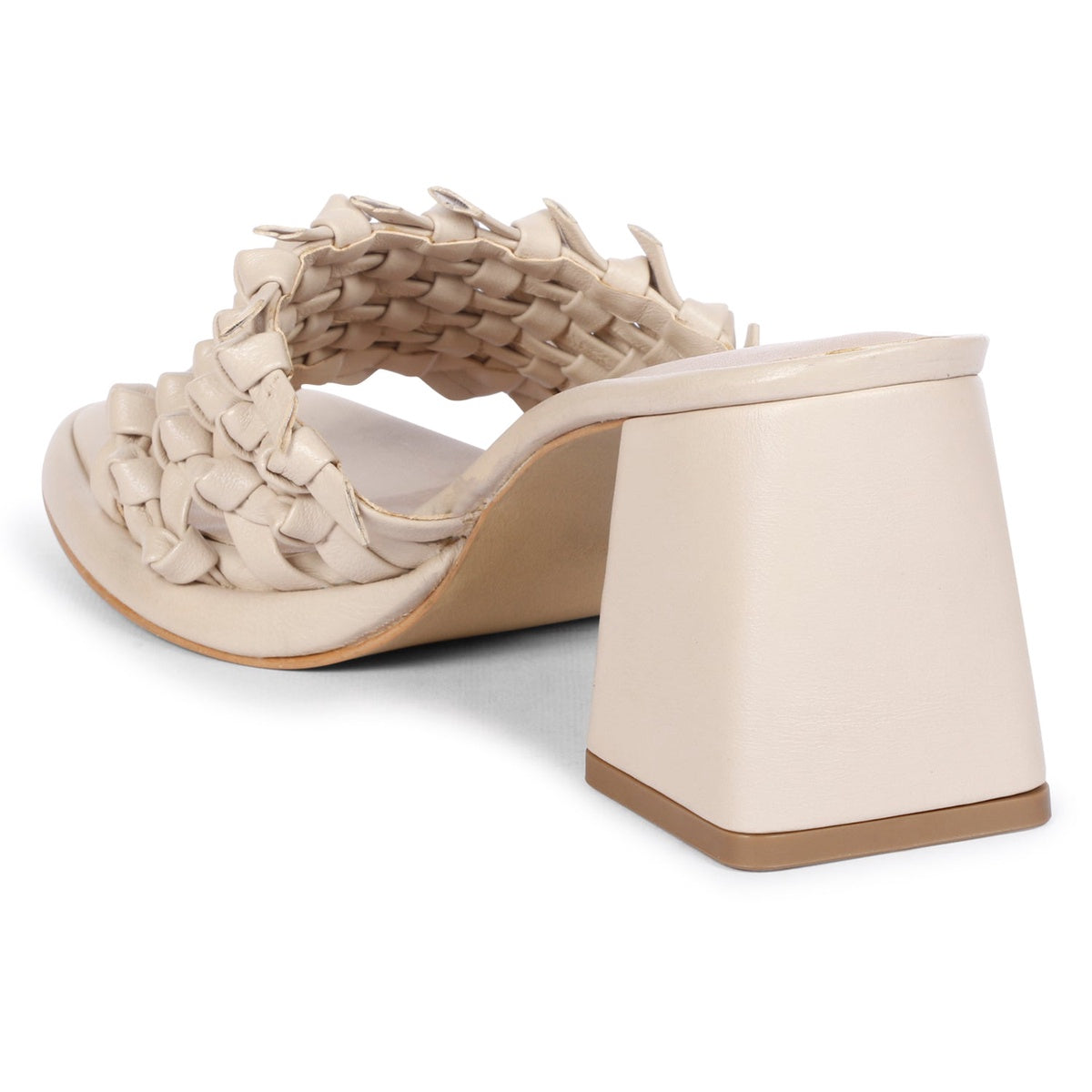  Saint G Saint G Nicia - Block Heel - Beige - Bonton
