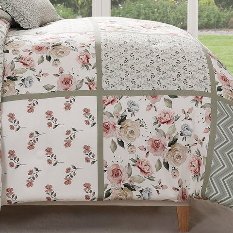 Bebejan Sage Serenity 5 Piece Reversible Comforter Set