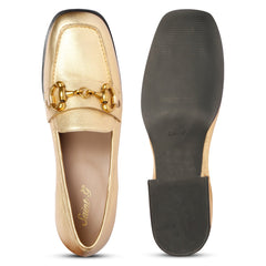 Jacqueline Metallic Loafers