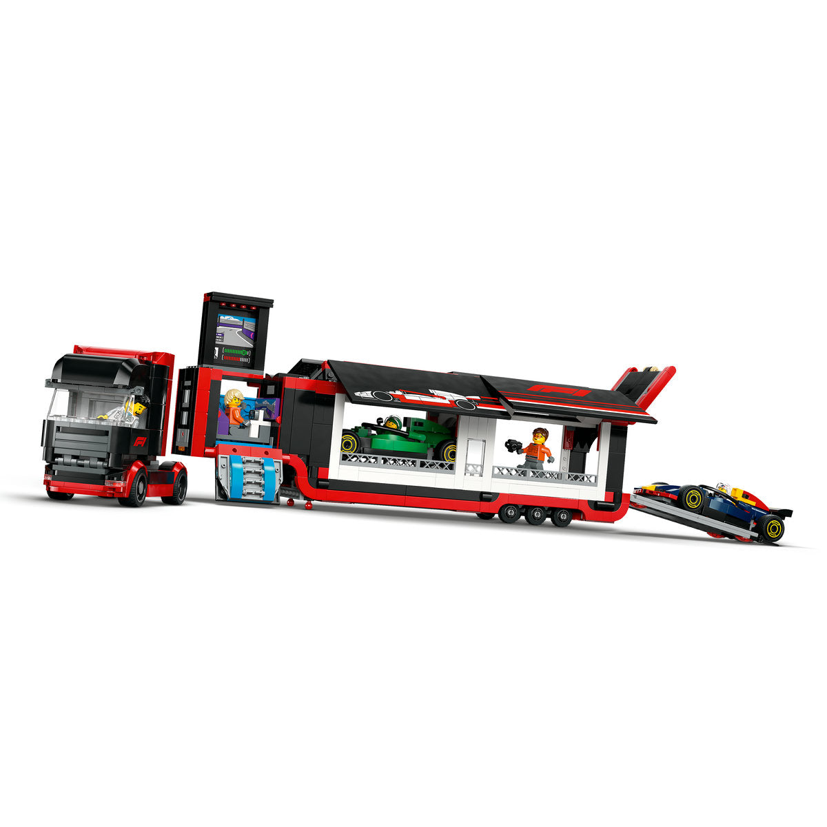  LEGO LEGO® City F1® Truck With RB20 & AMR24 F1® Cars Toy Racing Transporter Set - LEGO City - Bonton