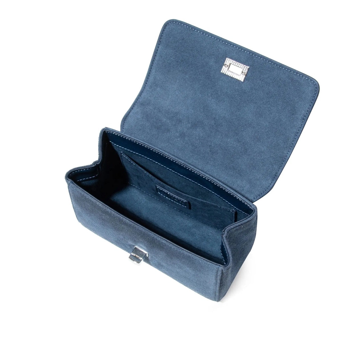  Jurgi Lili Bag - Navy Patent & Suede - Navy - Bonton
