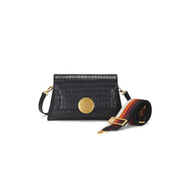 Lottie Flap Croco Crossbody