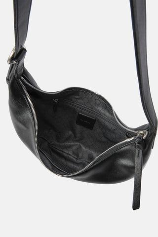 Crescent Shoulder - Hobo Bag - Black / One Size