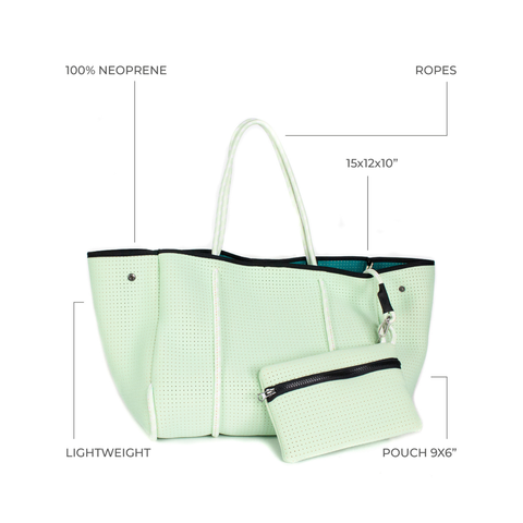 Everyday Tote Green Pastel