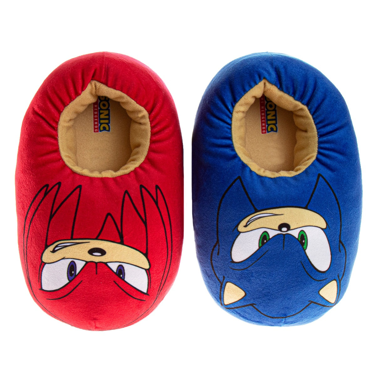  Josmo SEGA Sonic the Hedgehog Boys Slippers House Shoes Lightweight Plush Warm Comfort Soft Aline Slipper - 5-6 - Bonton