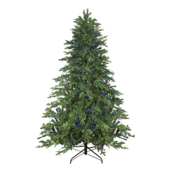 Real Touch™? Pre-Lit Medium Mountain Blanc Fir Artificial Christmas Tree - 7.5' - Dual Color LED