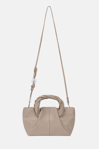 Oryany - Cozy Satchel Medium Crossbody Handbags - Taupe / One Size