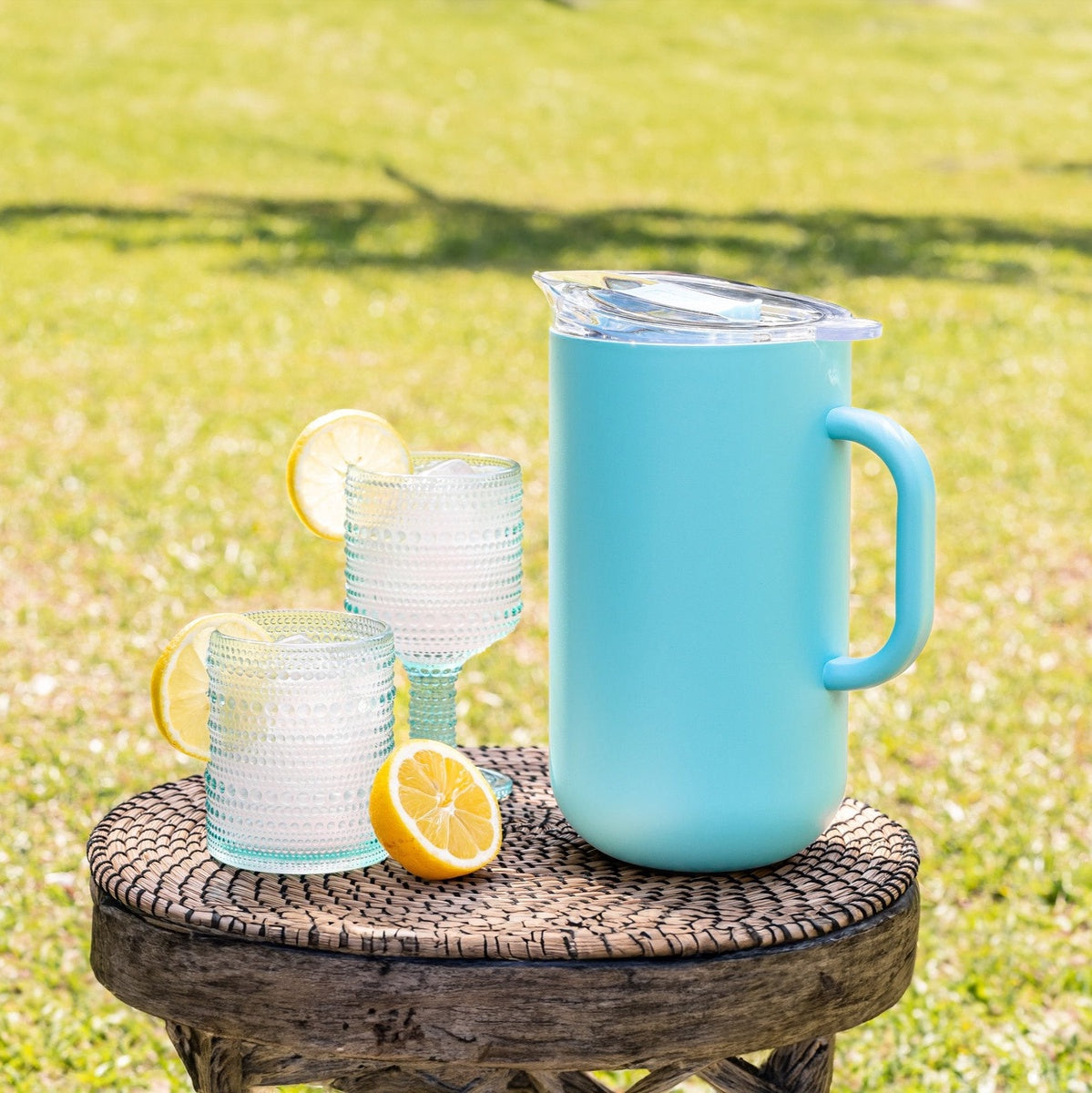  Served Served Vacuum-Insulated Pitcher (2L) - Blue Lemonade - Default Title - Bonton