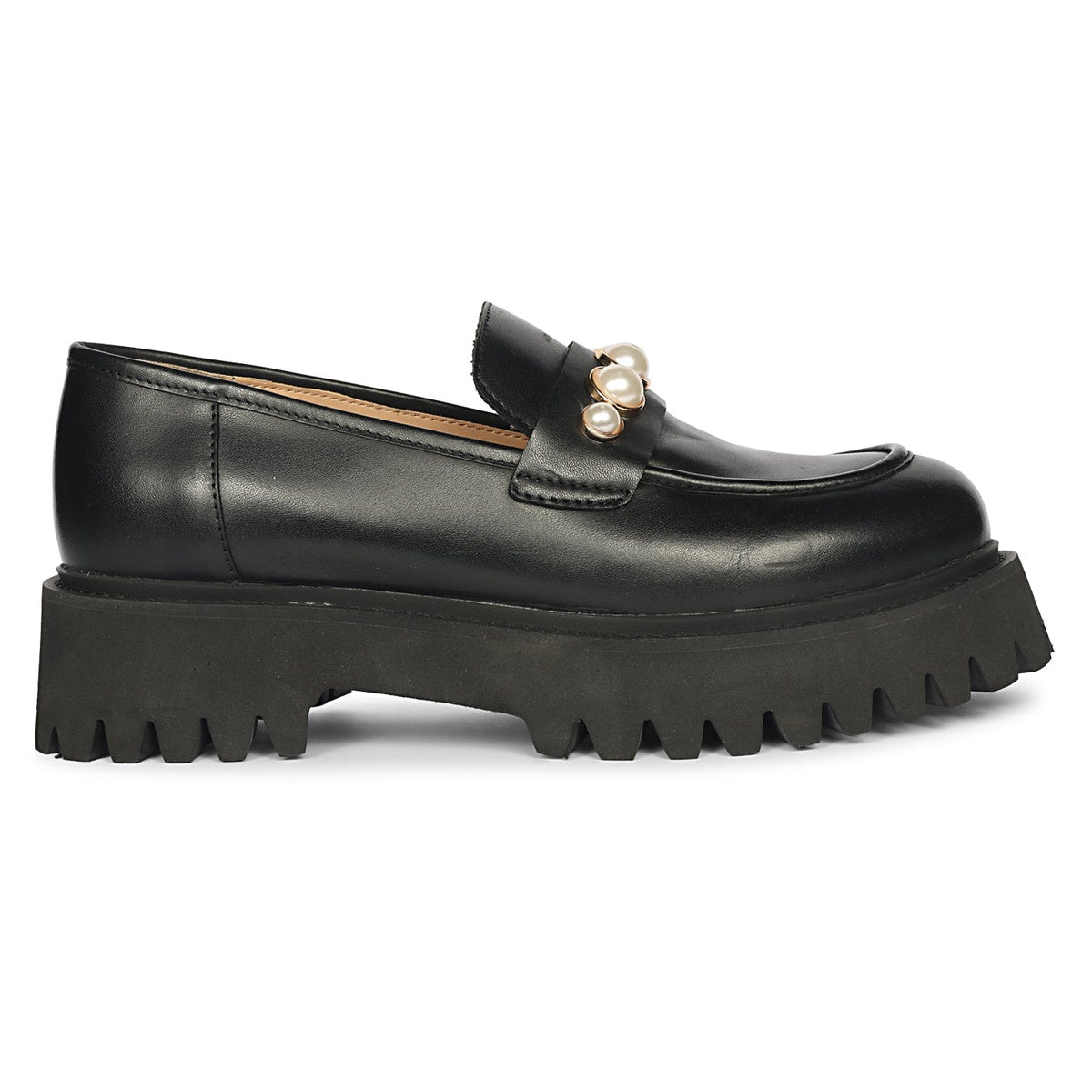  Saint G Fearl - Heeled Mule - Black - Bonton