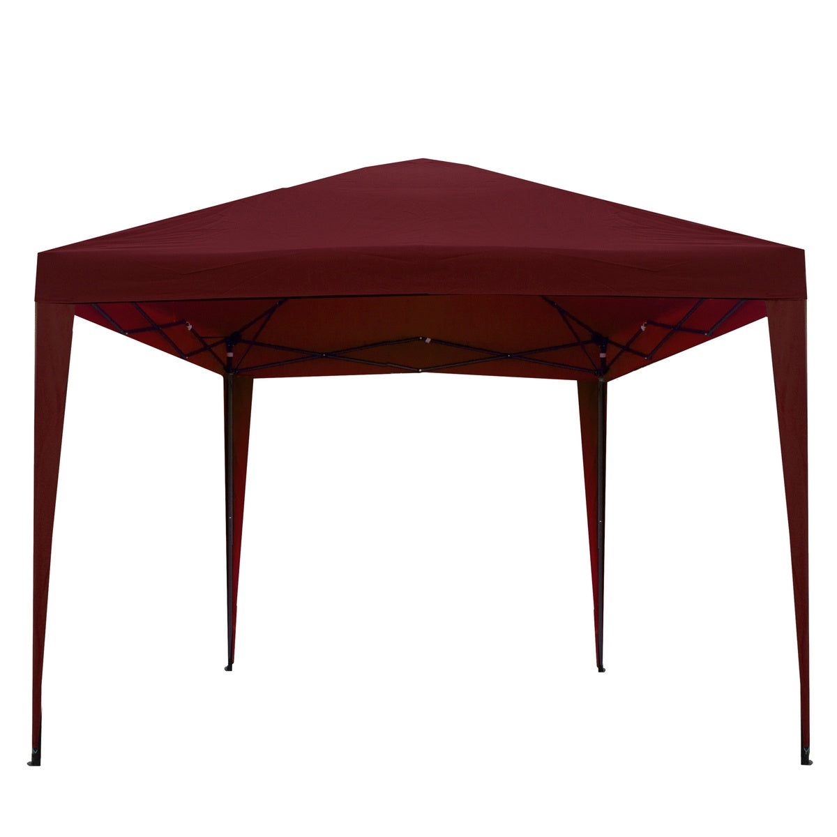  Northlight 10' X 10' Burgundy Pop-Up Outdoor Canopy Gazebo - Burgundy - Bonton