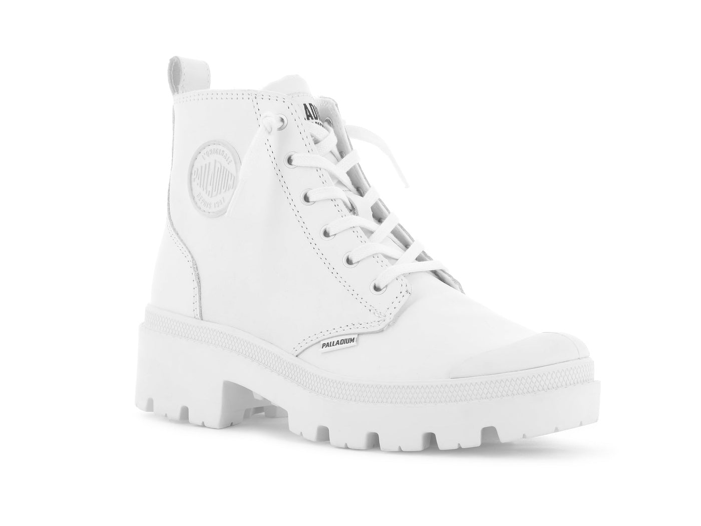  Palladium PALLABASE LEATHER - Womens 8 - Bonton