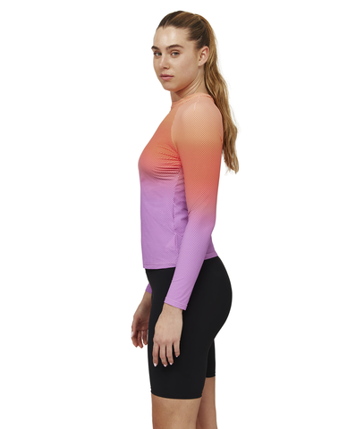 Nixie Long Sleeve Rash Guard Swim Top