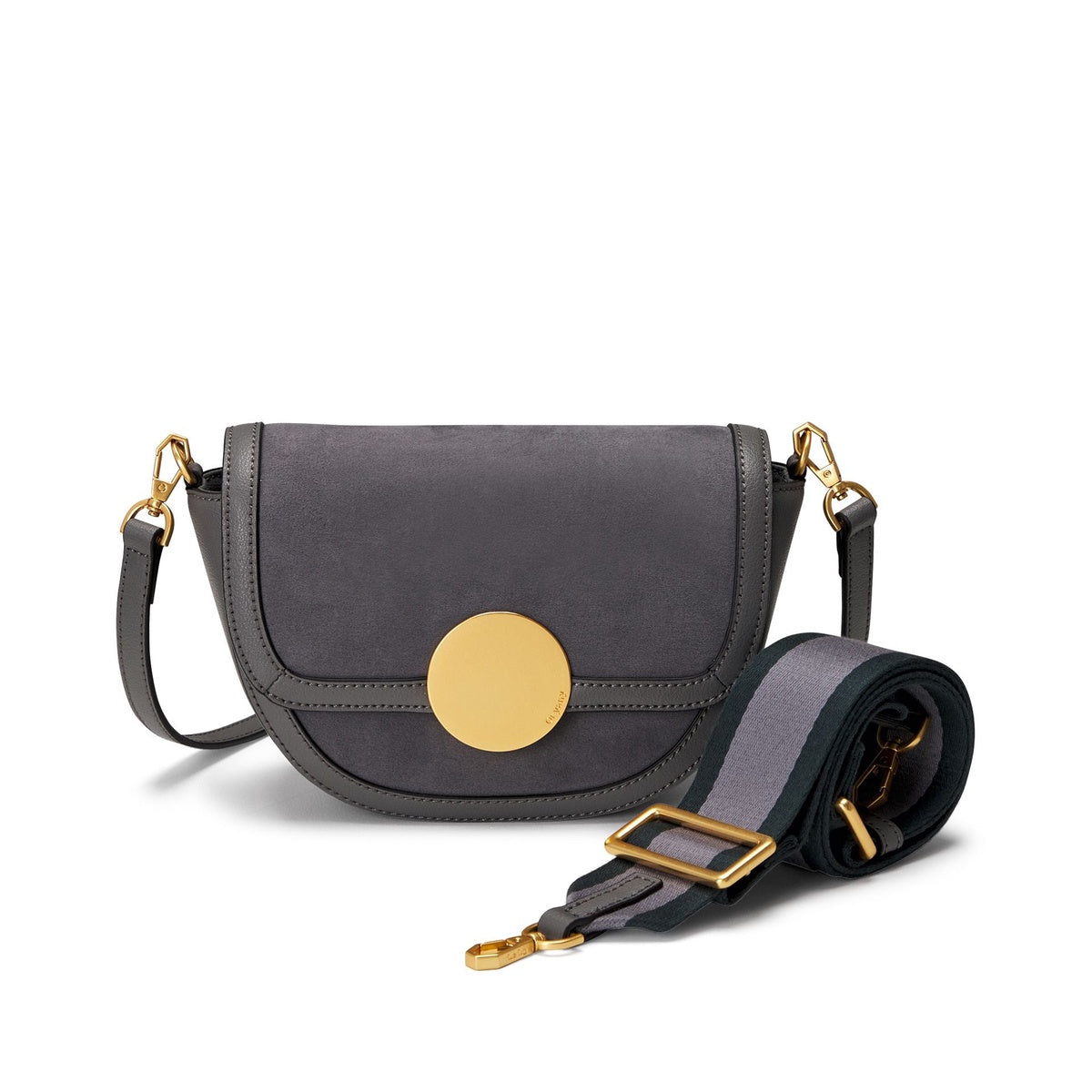  Oryany Lottie Suede  - Small Crossbody - Bordo - Bonton