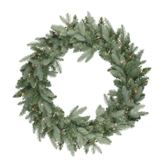 Real Touch™? Pre-Lit Washington Frasier Fir Artificial Christmas Wreath - 48" - Clear Lights