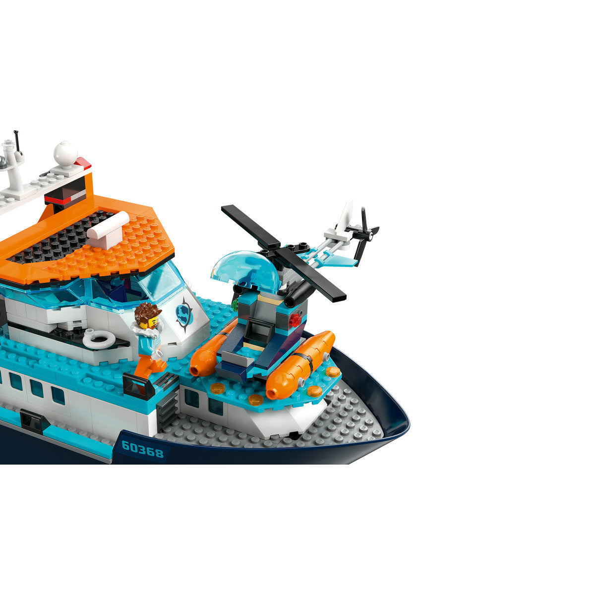  LEGO LEGO® City Arctic Explorer Ship 60368 Building Toy Set 815 Pieces - LEGO City - Bonton