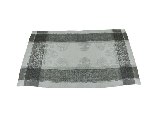 Cleopatra Set of 6 Linen Placemats - Shades of Grey