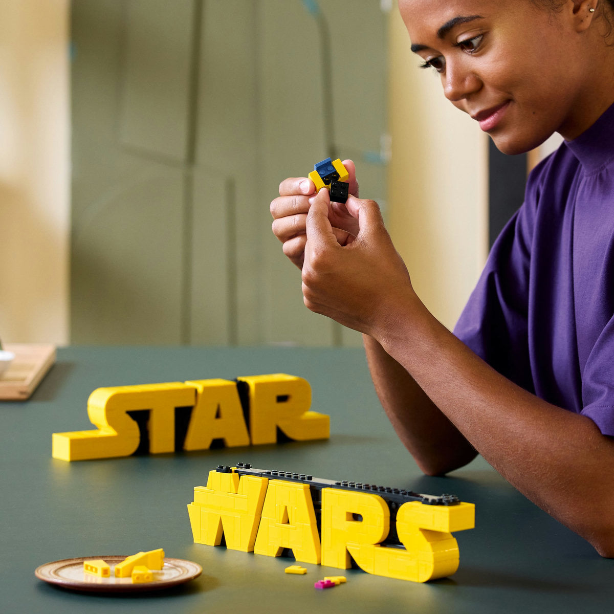  LEGO LEGO® Star Wars™ Brick-Built Star Wars Logo Sign 75407 - Star Wars - Bonton