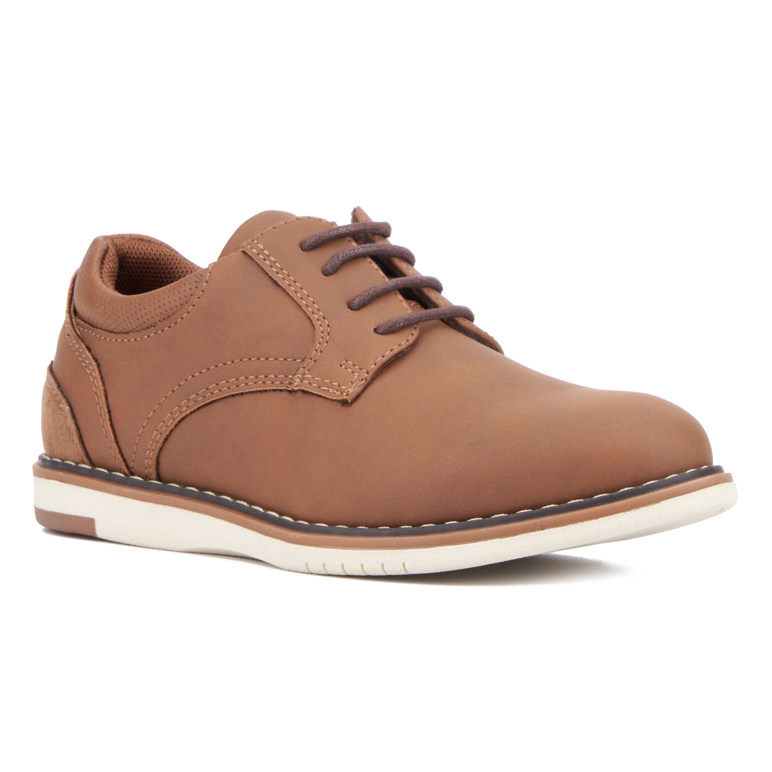  Xray Footwear Boy's Daniel Dress Casual Oxford - Brown - Bonton