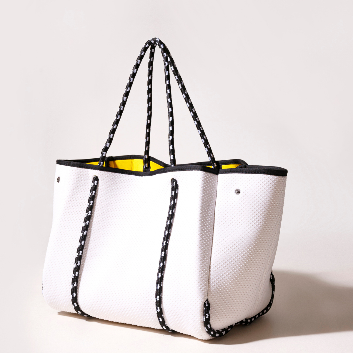  Pop Ups Brand Everyday Tote Dotted White - Default Title - Bonton