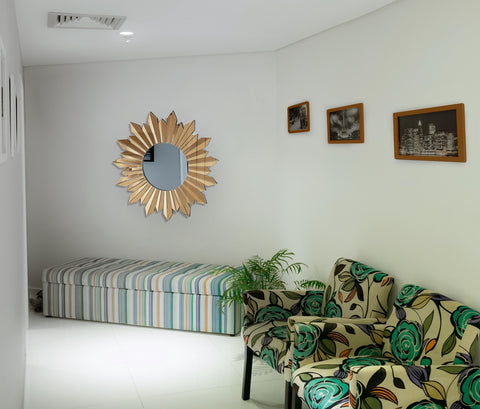 Golden Sun Accent Mirror