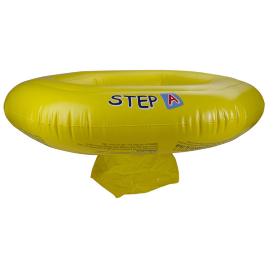 26" Inflatable Yellow STEP a Swimming Pool Baby Seat Float