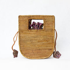 Jelavu Vita Rattan- Chic Satchel Bag