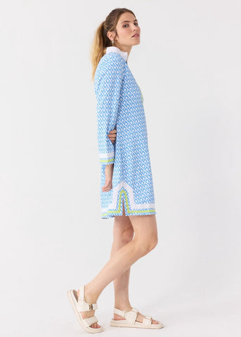 Seaside Pique Tunic Dress
