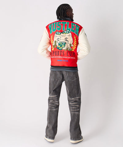 Hustler Varsity Jacket