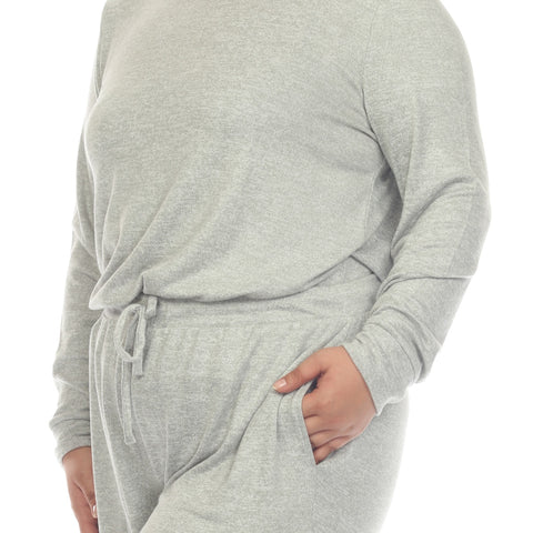 Plus Size 2 Piece Lounge Set