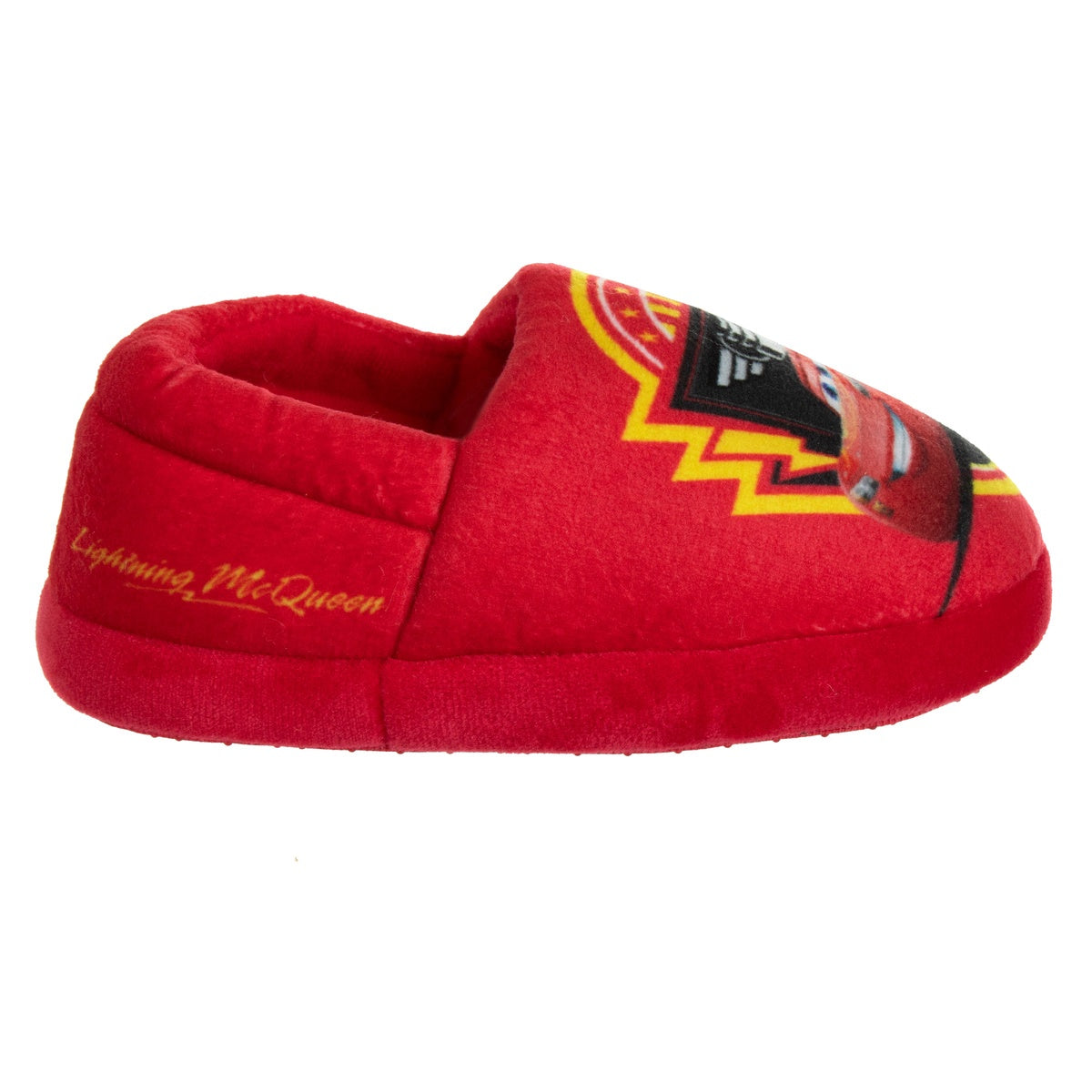  Josmo Disney Pixar Lightning McQueen Cars Dual Sizes Boys Slippers (Toddlers) - 5-6 - Bonton