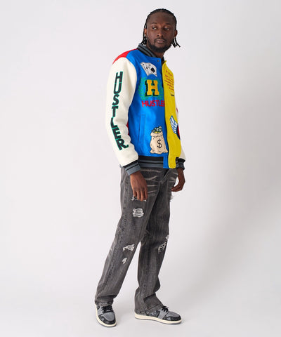 Hustler Varsity Jacket
