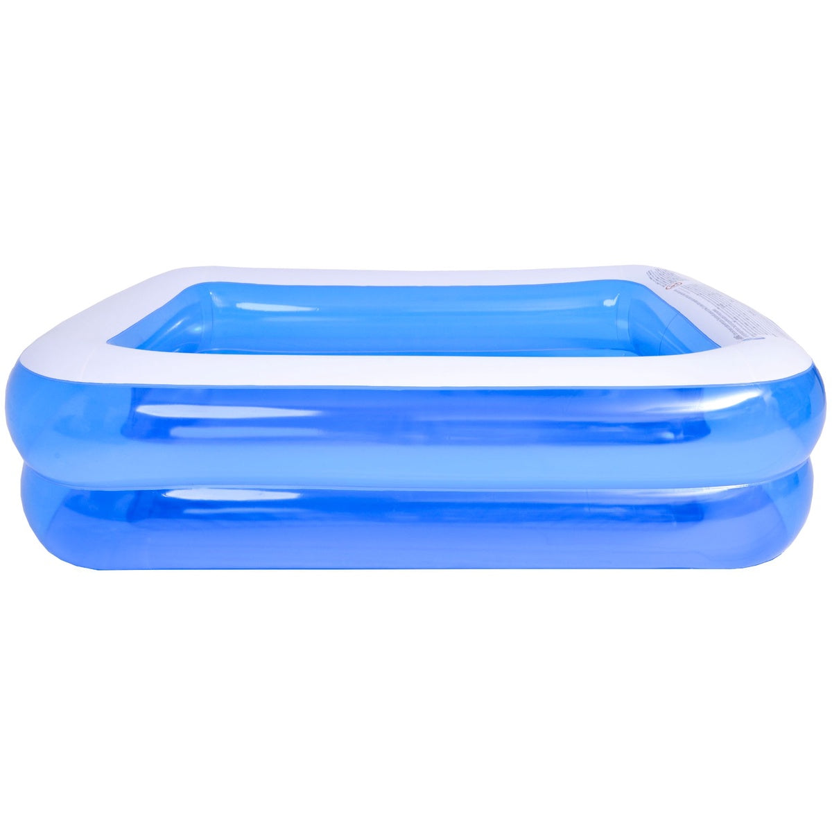  Pool Central 6.5' Blue and White Inflatable Rectangular Swimming Pool - 6.5' - Bonton