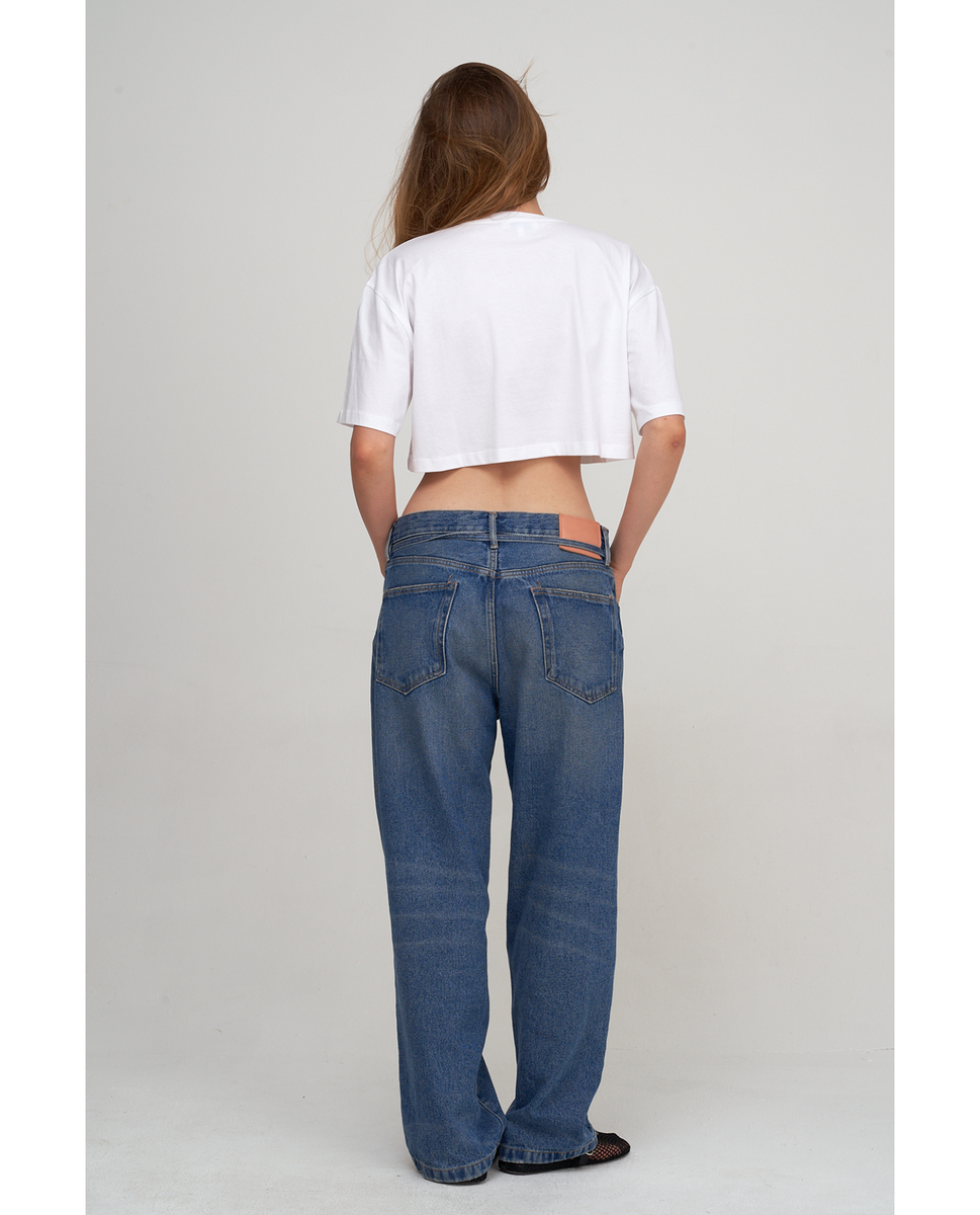  Gottex Beach Life Airport Cropped Cotton Graphic T-Shirt - White - Bonton