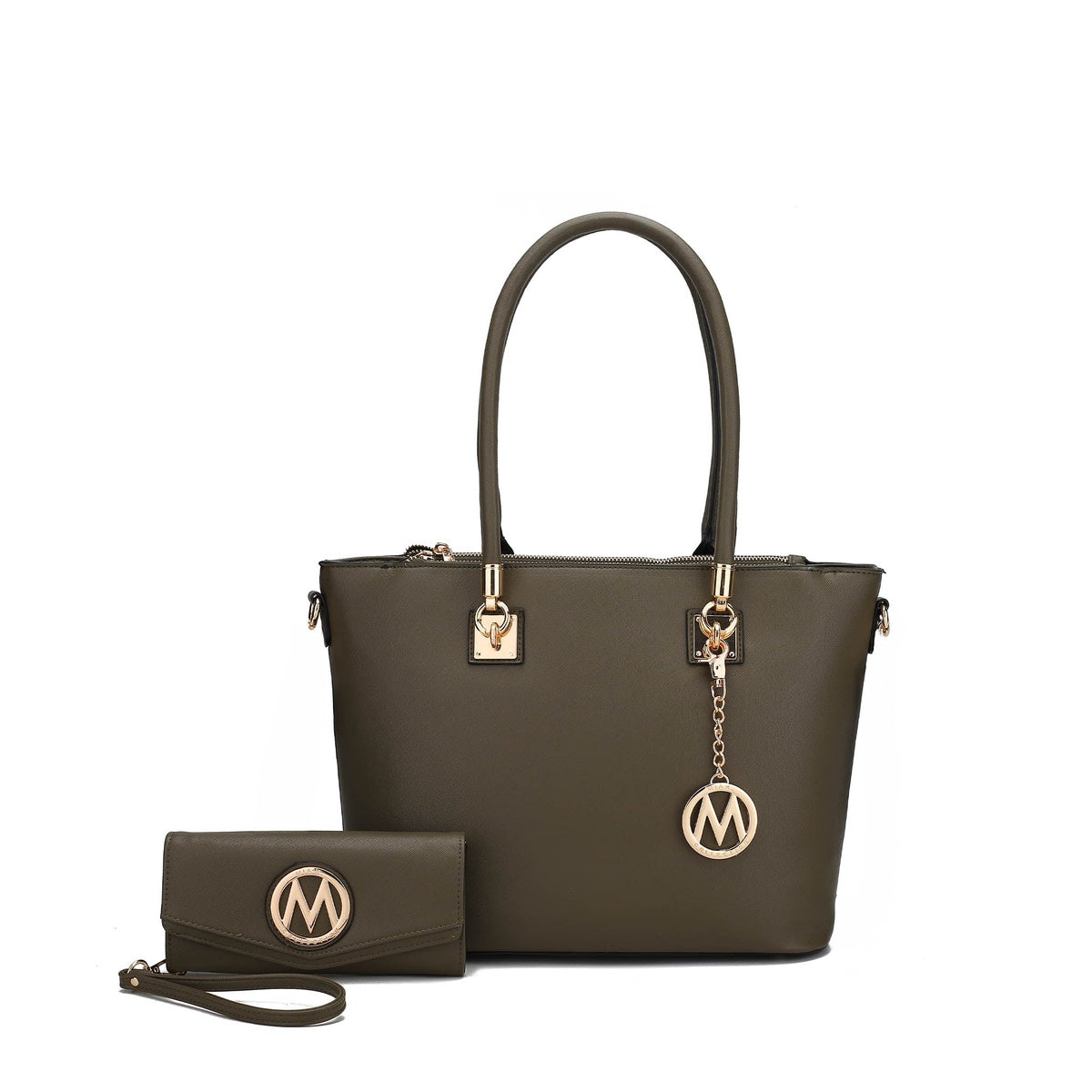  MKF Collection Vanessa Tote and Set - Beige - Bonton