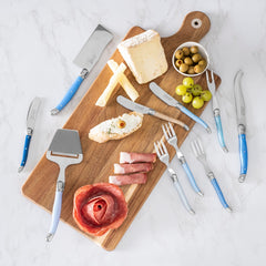 Laguiole Charcuterie Set With Wood Serving Board