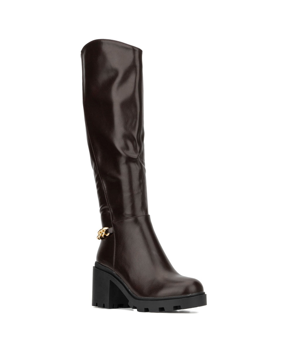  Torgeis Women's Athena Tall Boot - Black - Bonton