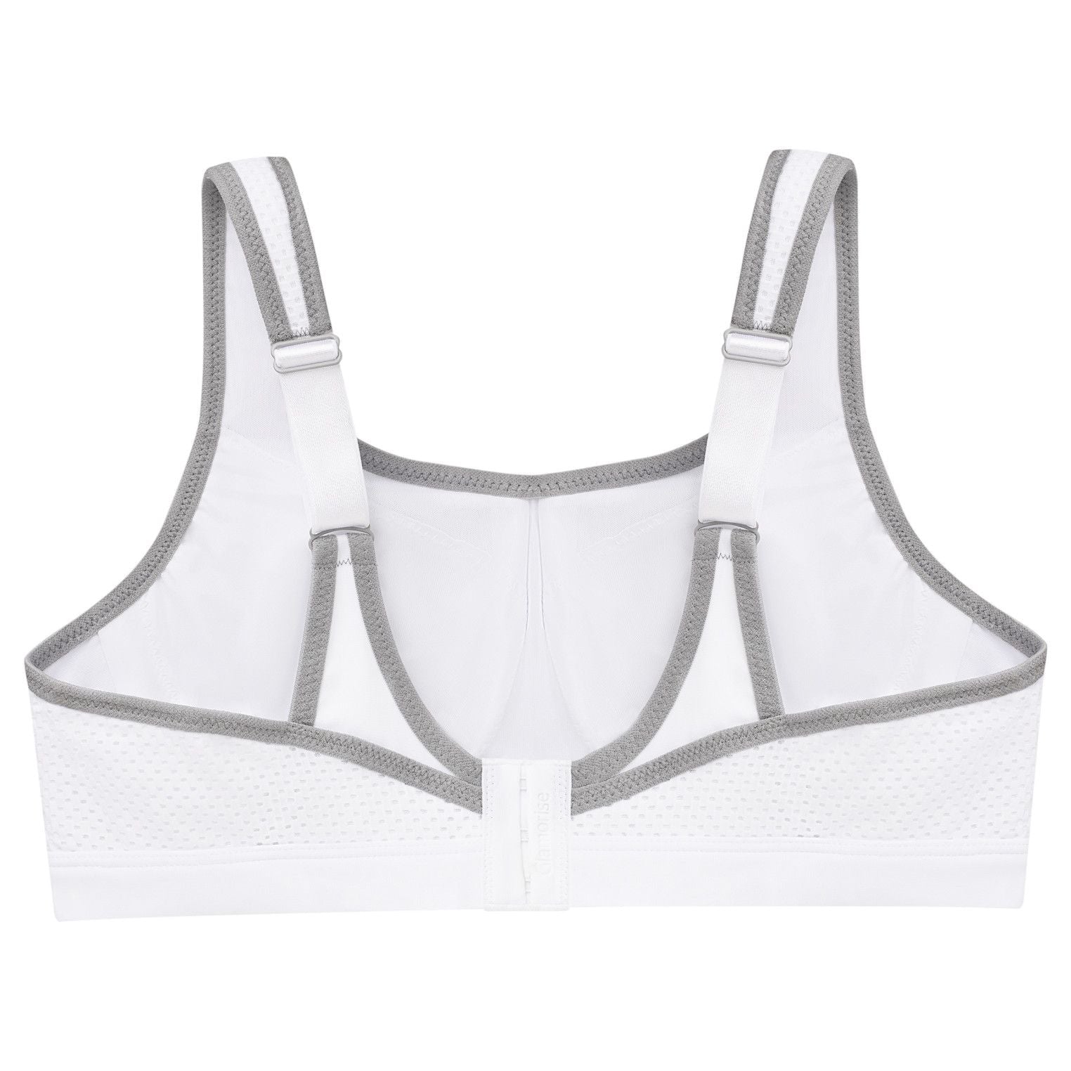  Glamorise High Impact Seamless Sport Bra - Gray - Bonton