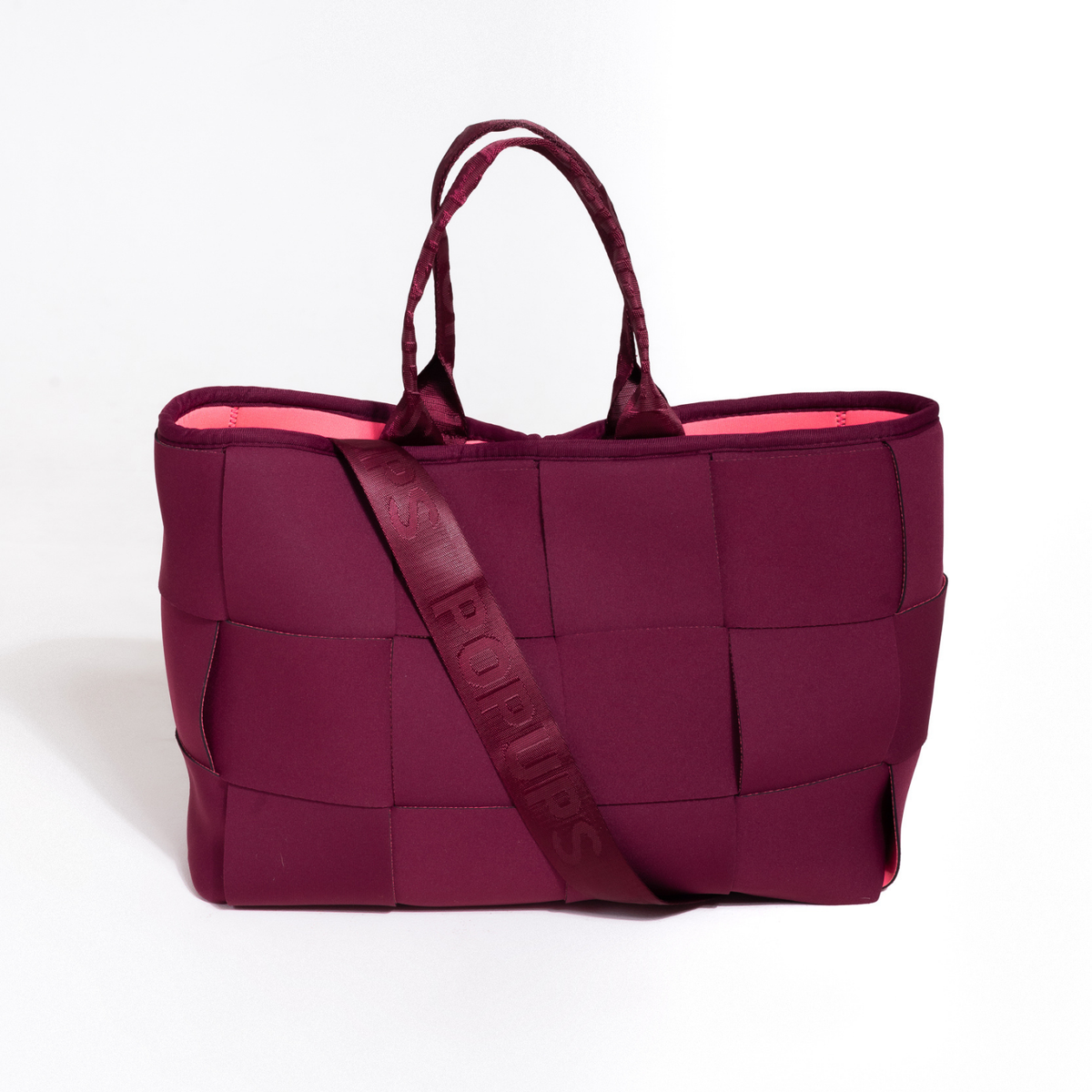  Pop Ups Brand Icon Tote Berry - Default Title - Bonton