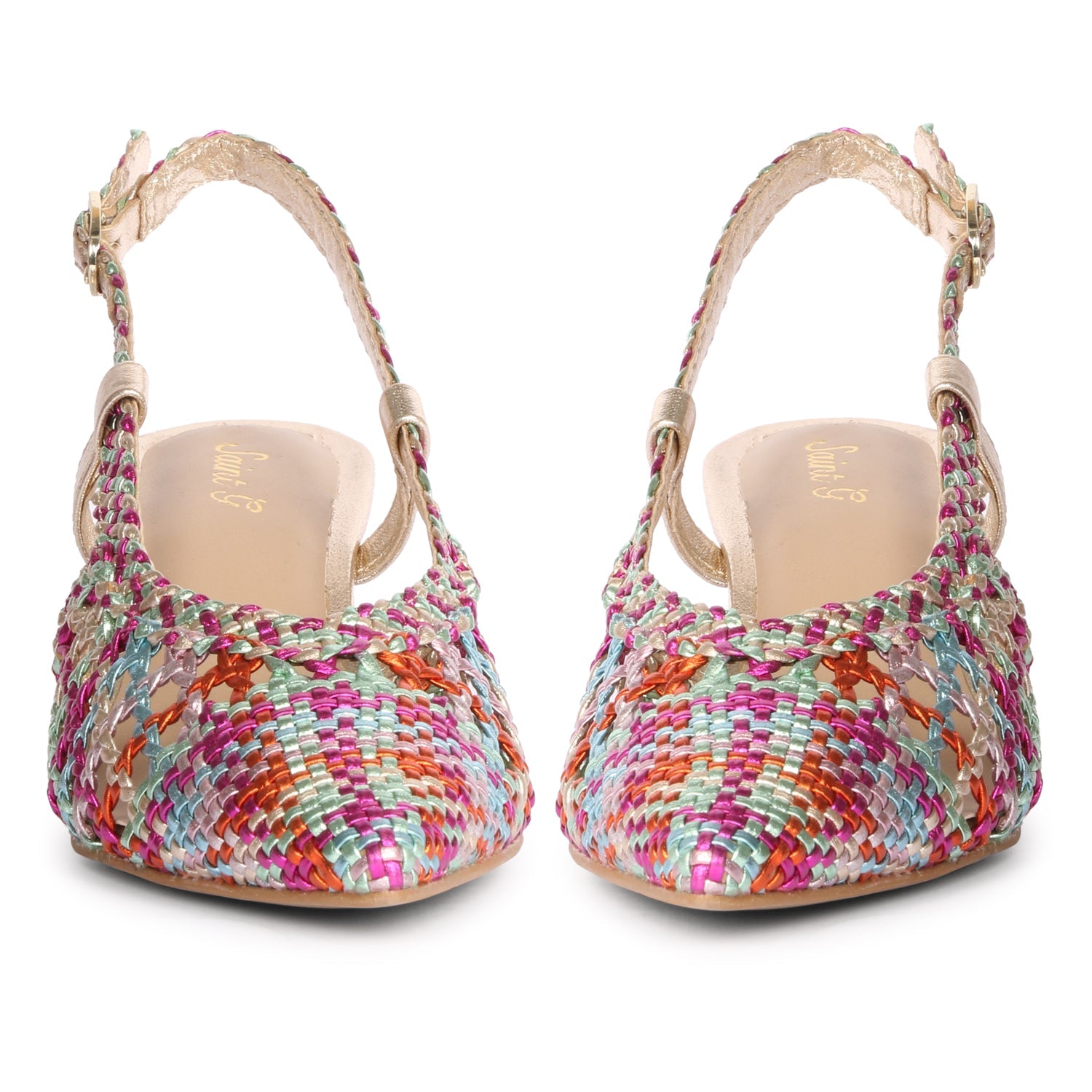  Saint G Abril - Heel Sandals - Rainbow - Bonton