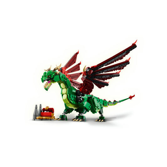 LEGO® Creator 3in1 Medieval Dragon Creature Toy Playset 31161
