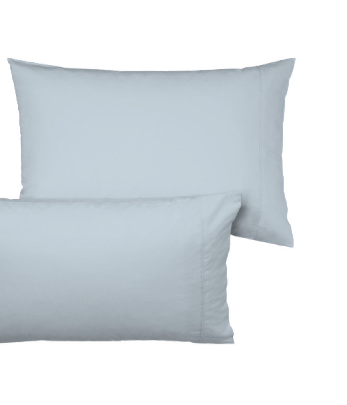  Purity Home Cotton 400 Thread Count Sateen Pillowcases Set of 2 Light Blue - Light Blue - Bonton