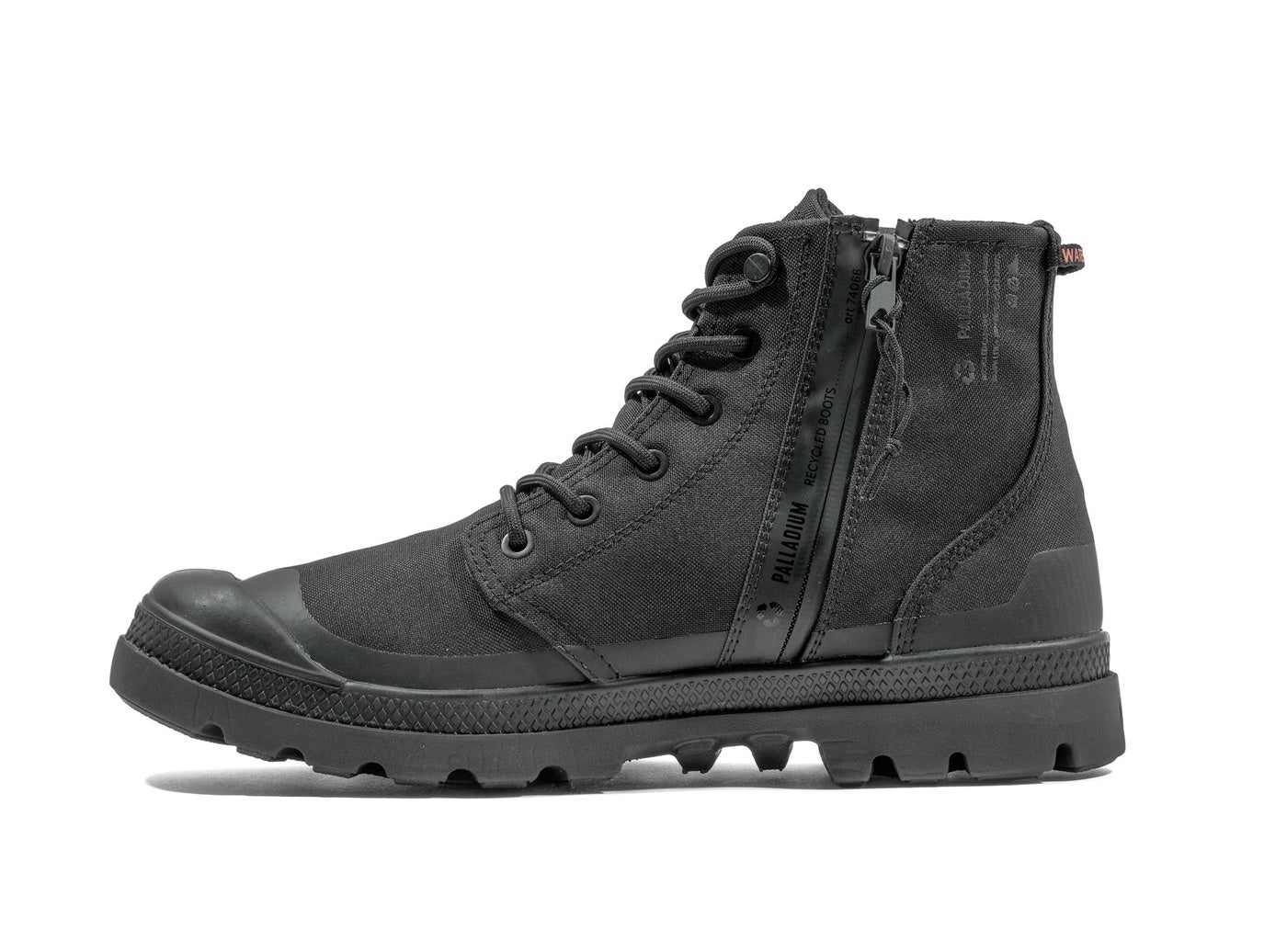  Palladium PAMPA RCYL LT+WP+ZIP - Womens 7.5 / Big Kids 6 - Bonton