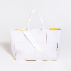 Pouch + Icon Tote - White